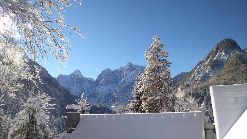 Rooms Barovc By The Lake Jasna 克拉尼斯卡戈拉 外观 照片 The mountains of the Bavarian Alps